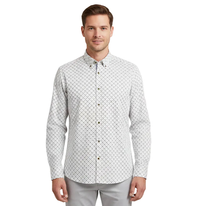 bugatti dress shirts Bugatti Regular Fit Long Sleeve Shirt – M2M Menswear