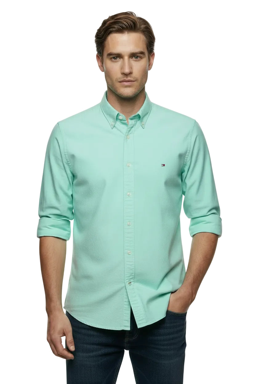 Tommy Hilfiger Regular Fit Long Sleeve Shirt – M2M Menswear