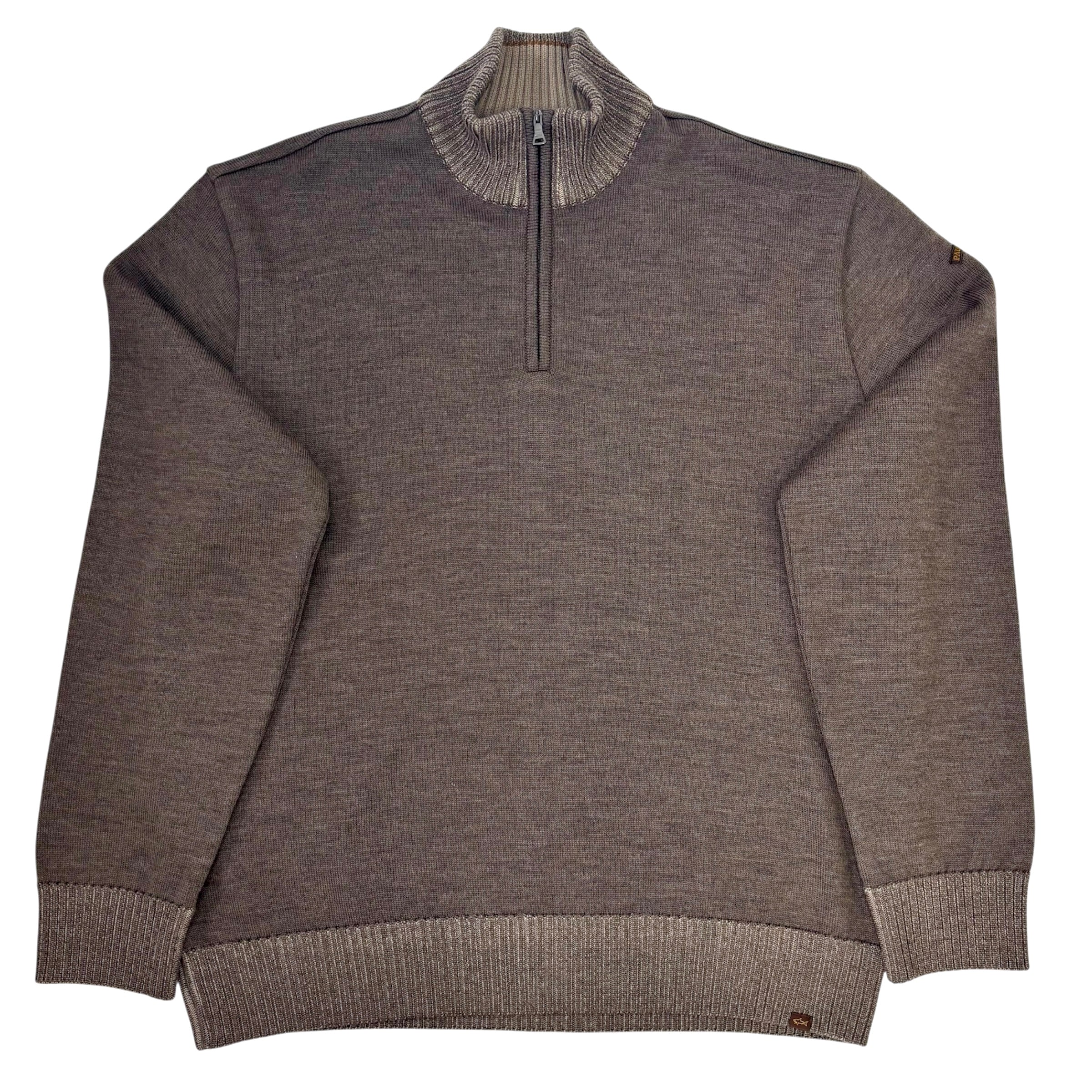 Paul & Shark 1/4 Zip Knitted Sweatshirt