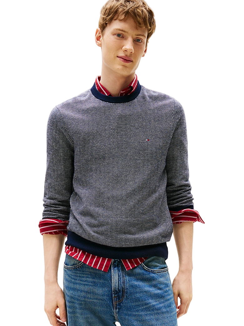 Tommy Hilfiger Crew Neck Knitted Sweatshirt
