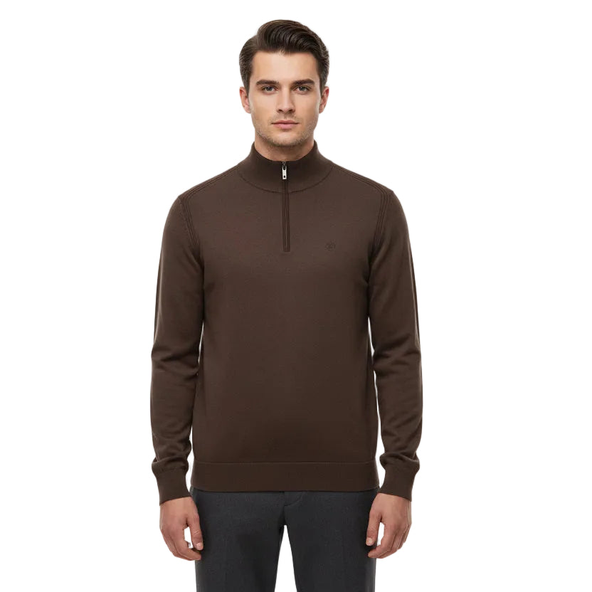 Bugatti 1/4 Zip Knitted Sweatshirt
