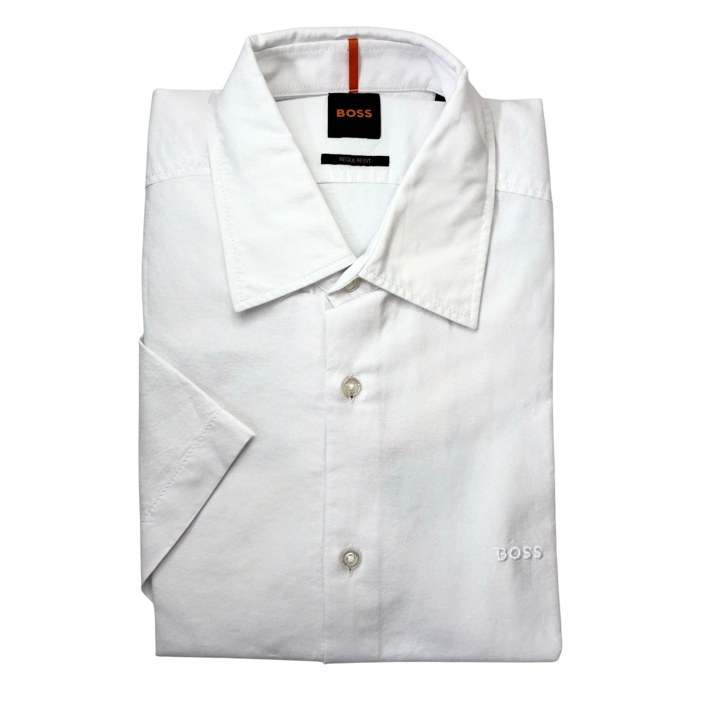 Boss Orange Regular Fit Short Sleeve Shirt