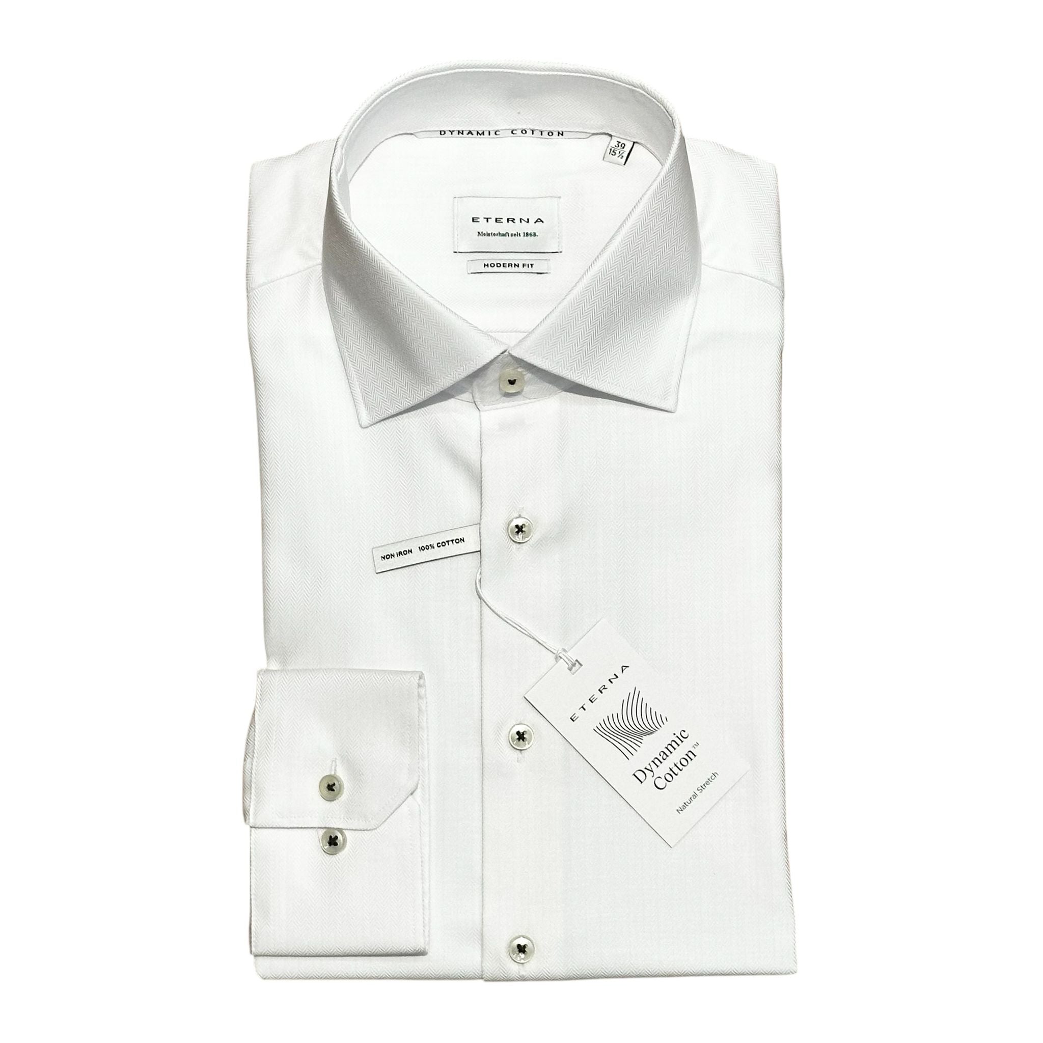 Eterna Regular Fit Long Sleeve Shirt