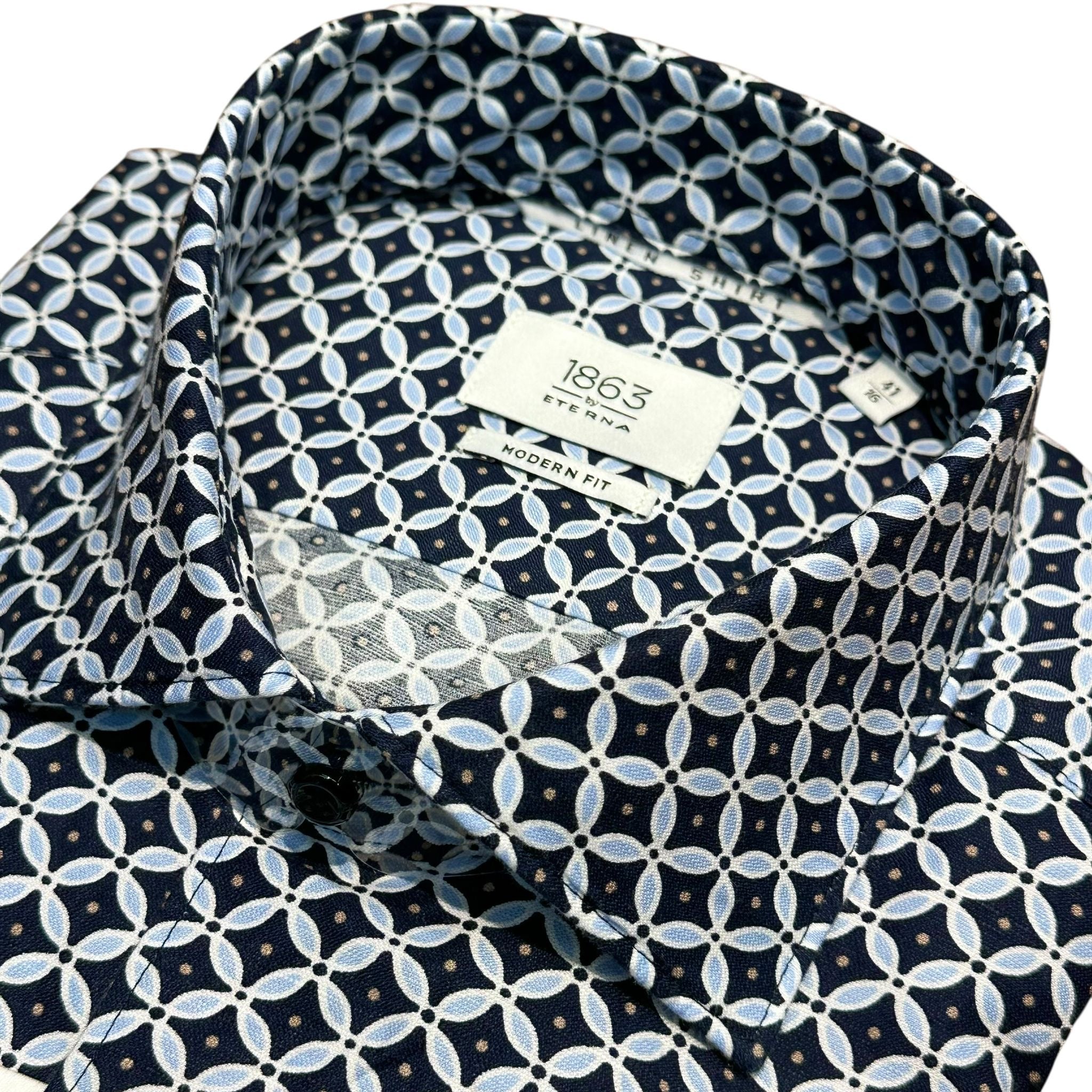Eterna Regular fit Long Sleeve Shirt