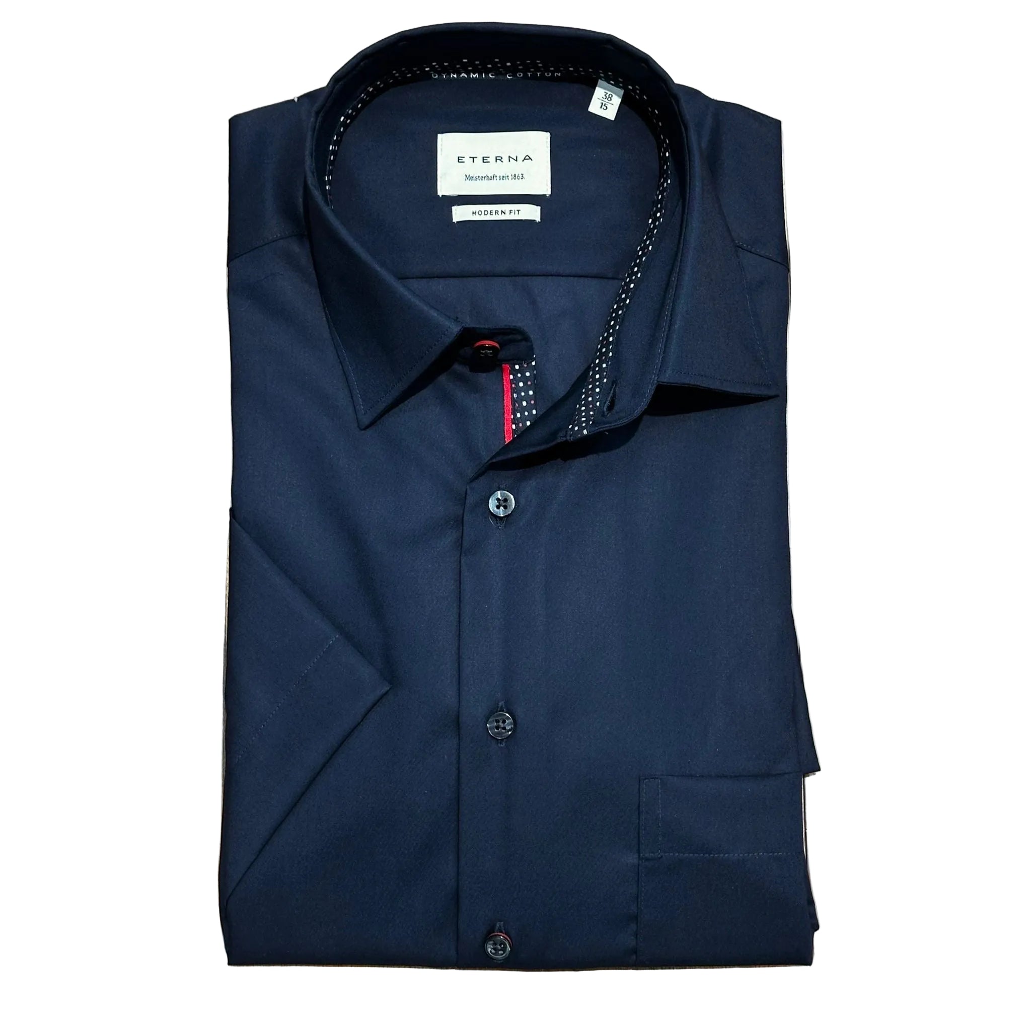 Eterna Regular Fit Short Sleeve Shirt