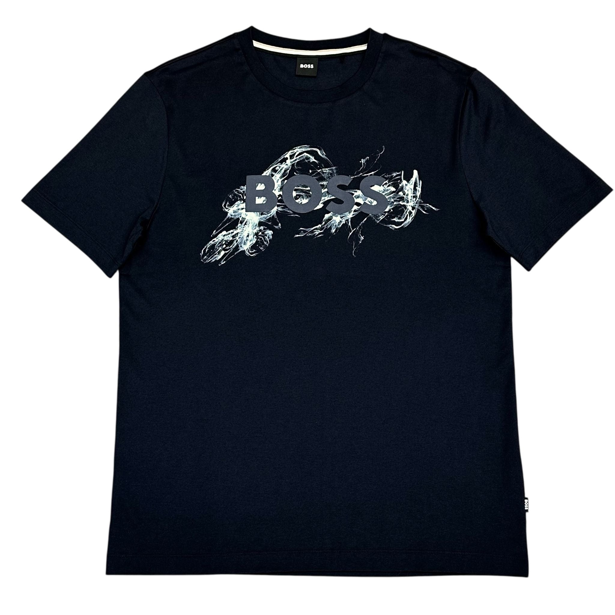Big & Tall Boss Black Regular Fit T-Shirt