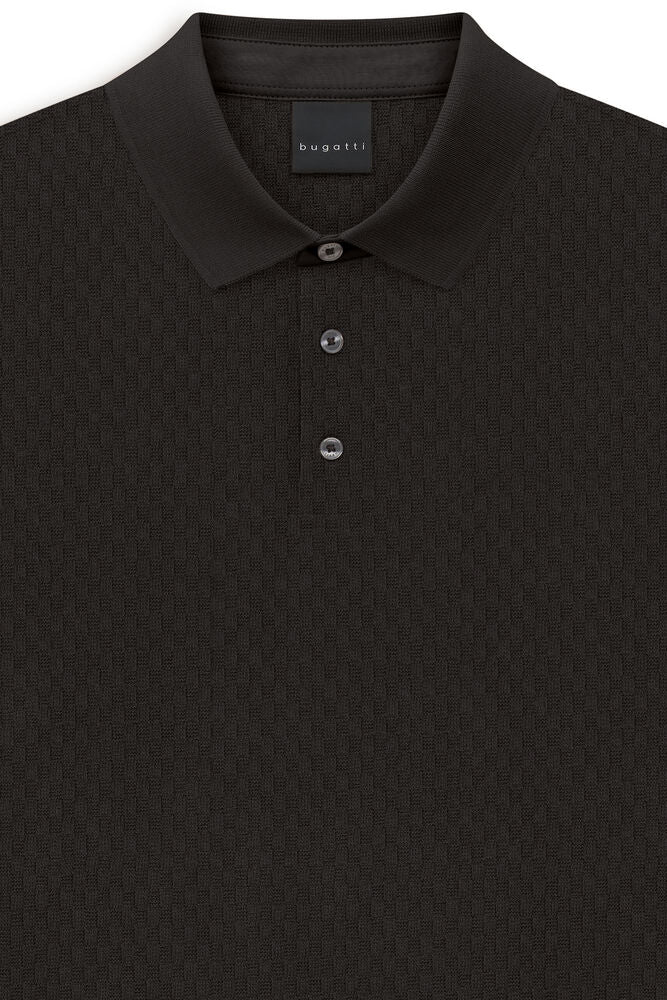Bugatti Regular Fit Long Sleeve Polo Shirt