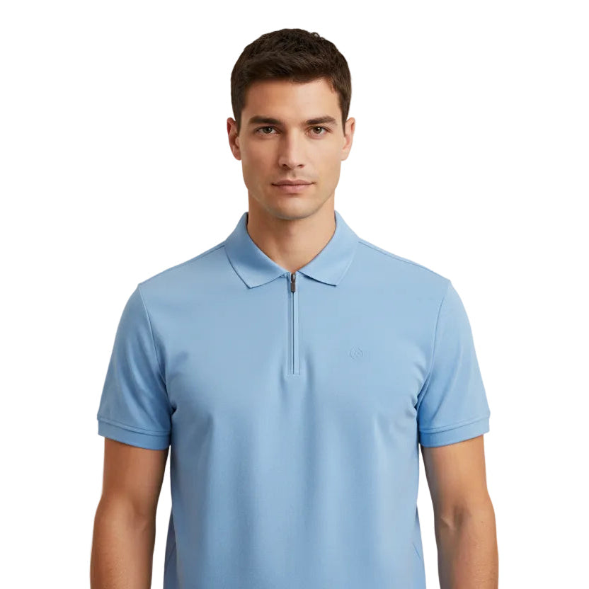 Bugatti 1/4 Zip Regular Fit Polo Shirt
