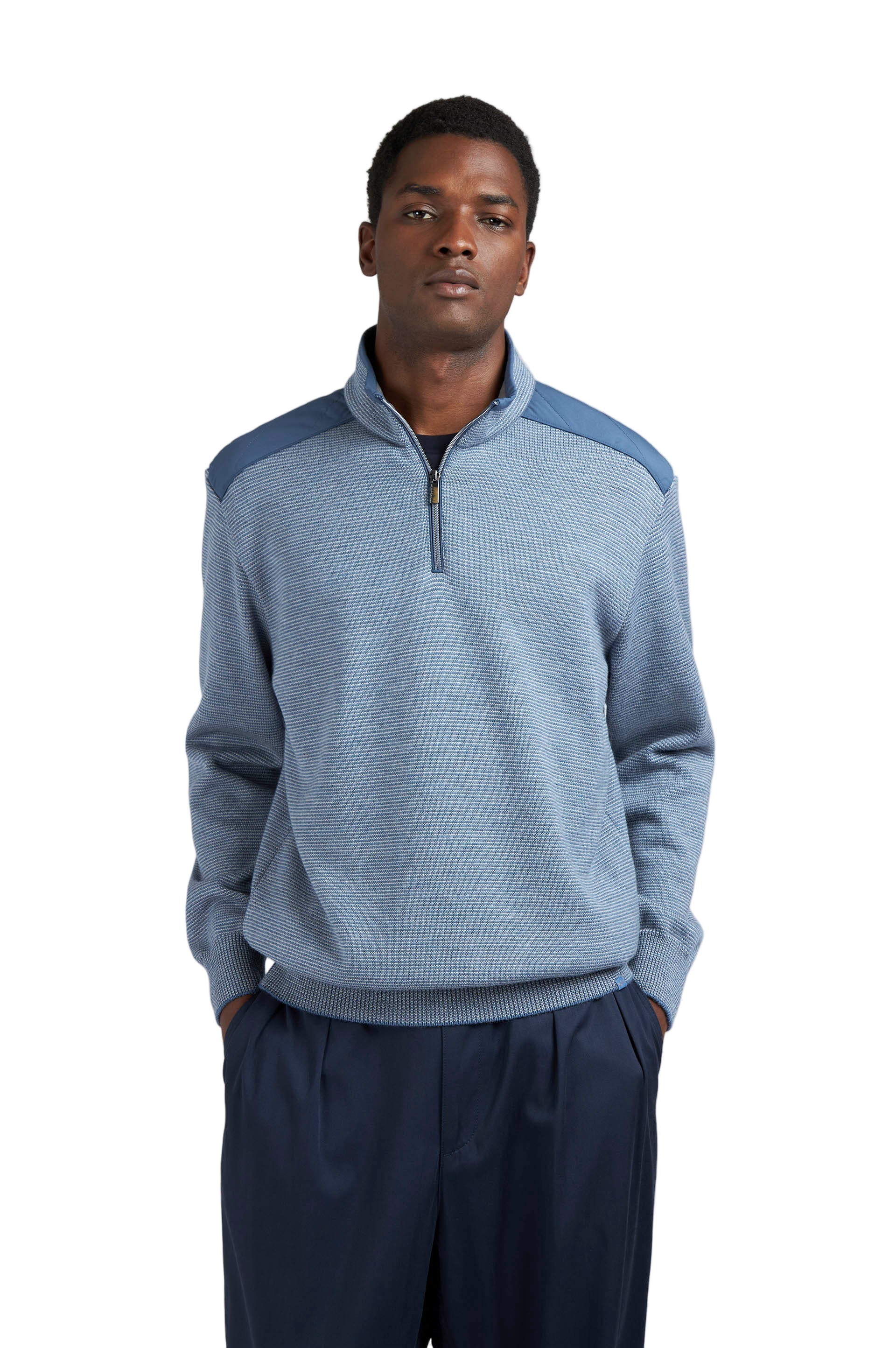 Paul & Shark 1/4 Zip Knitted Sweatshirt