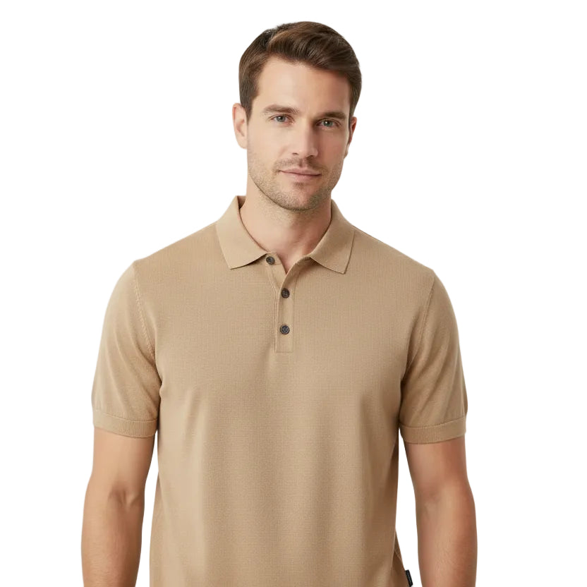 Bugatti Regular Fit Knitted Polo Shirt