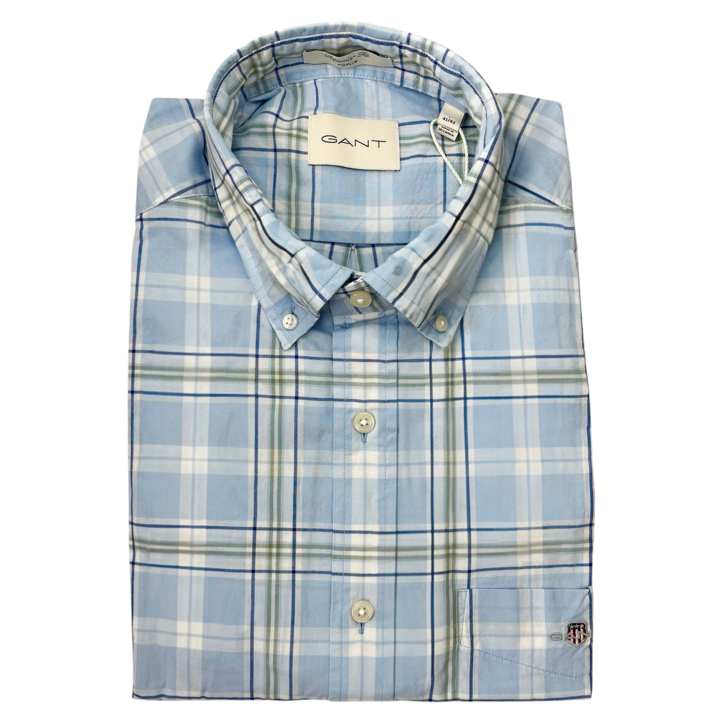 Gant Regular Fit Short Sleeve Shirt