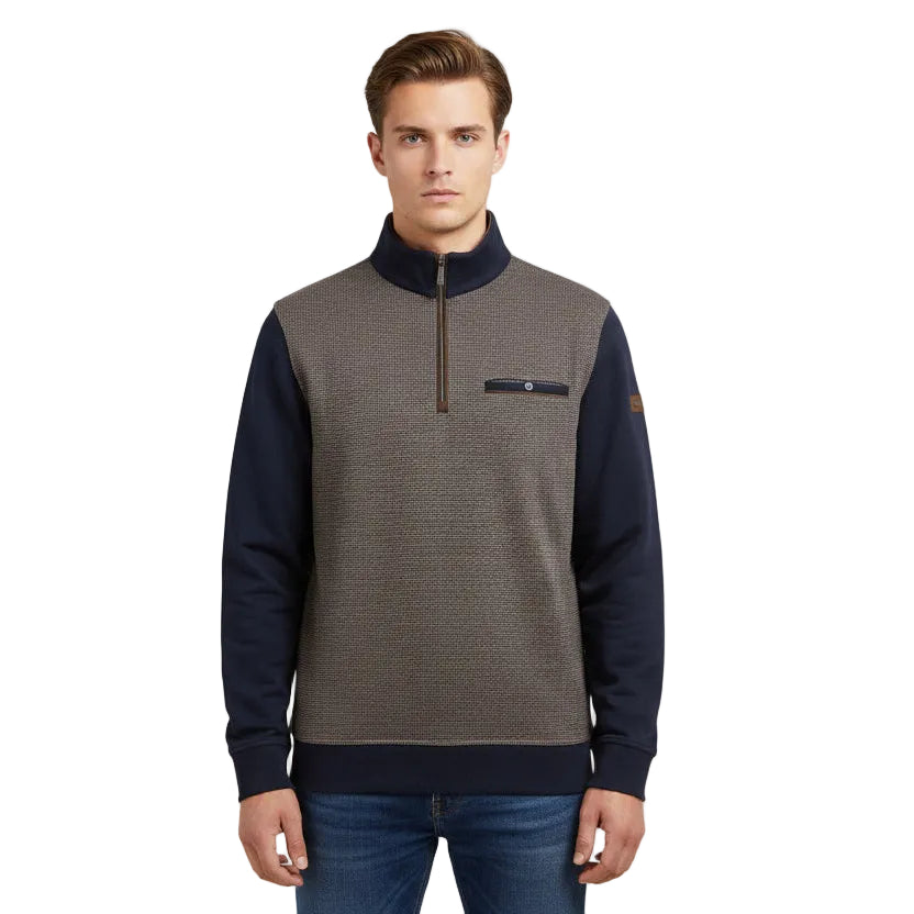 Bugatti 1/4 Zip Sweatshirt