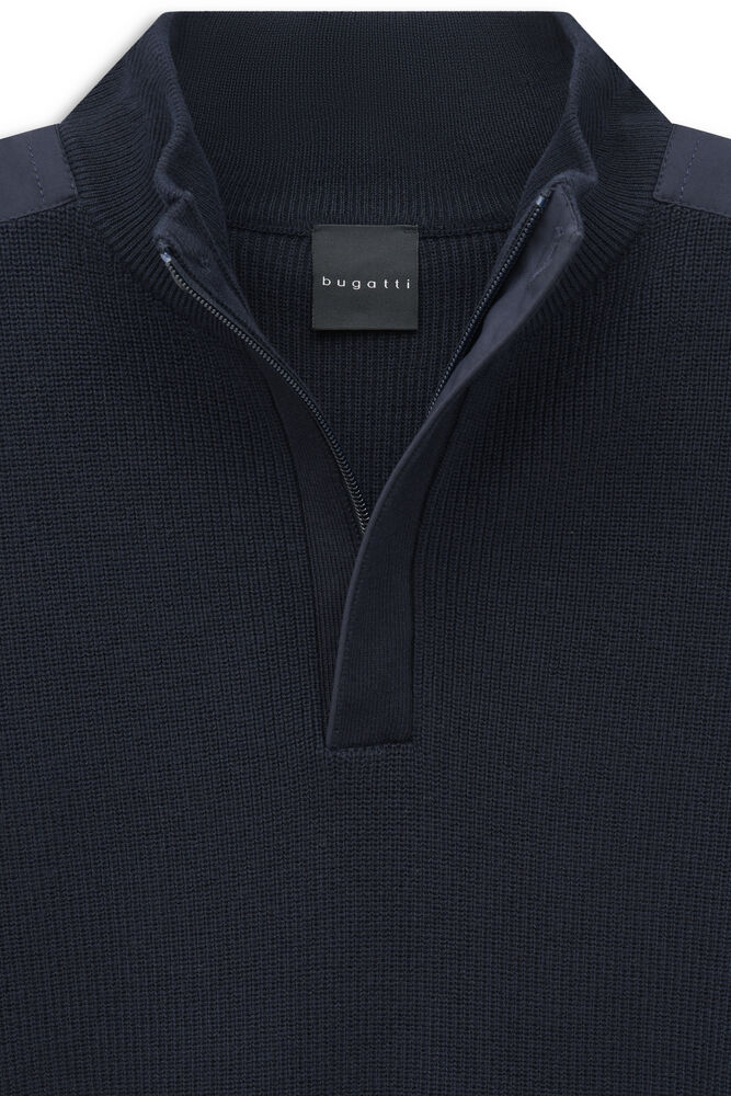 Bugatti 1/4 Zip Knitted Sweatshirt