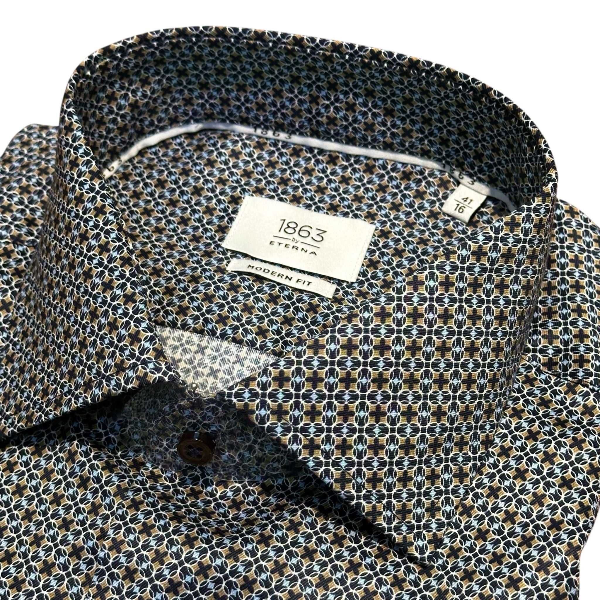 Eterna Regular Fit Long Sleeve Shirt