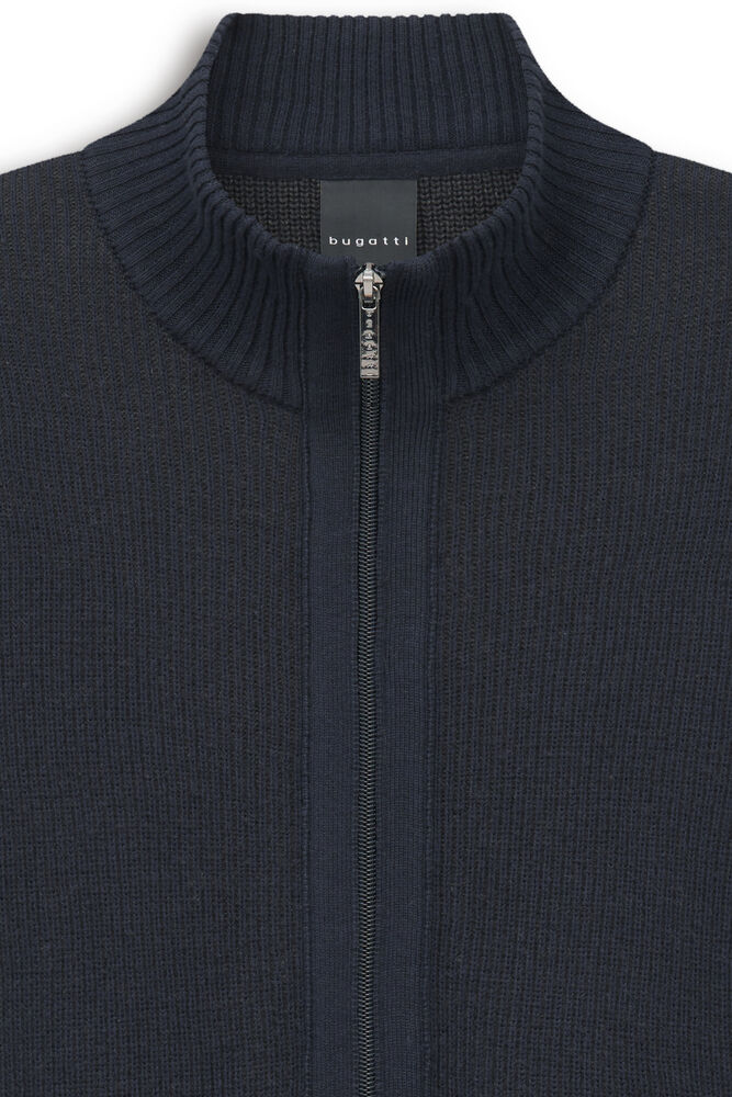 Bugatti Full Zip Knitted Sweatshirt