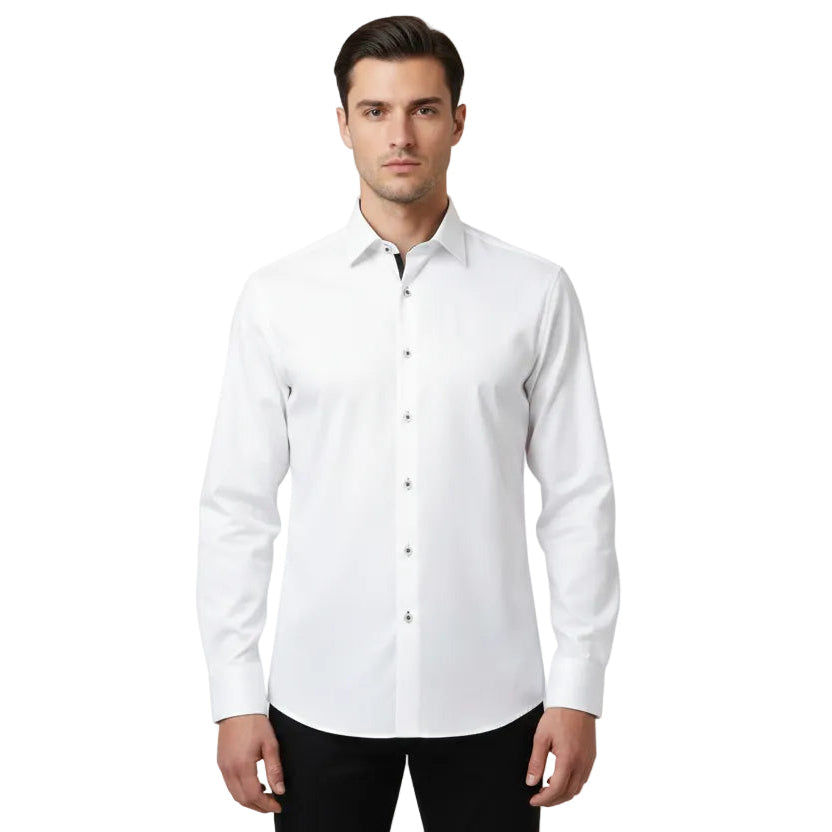 Eterna Regular Fit Long Sleeve Shirt