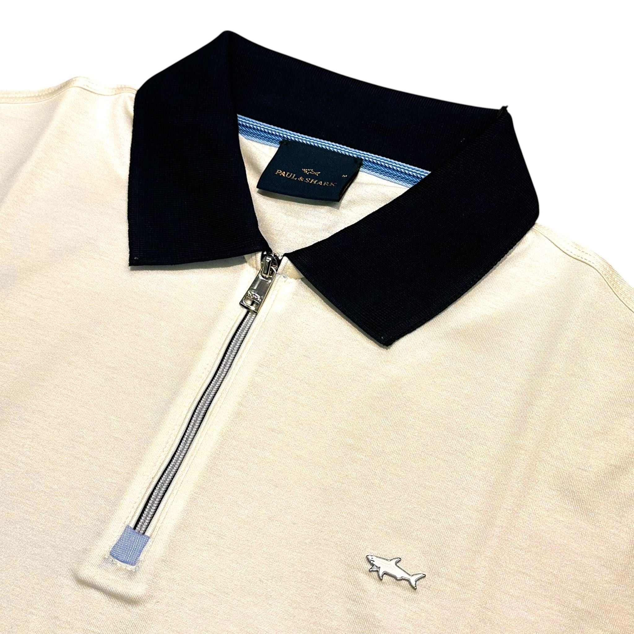 Paul & Shark 1/4 Zip Regular Fit Polo Shirt