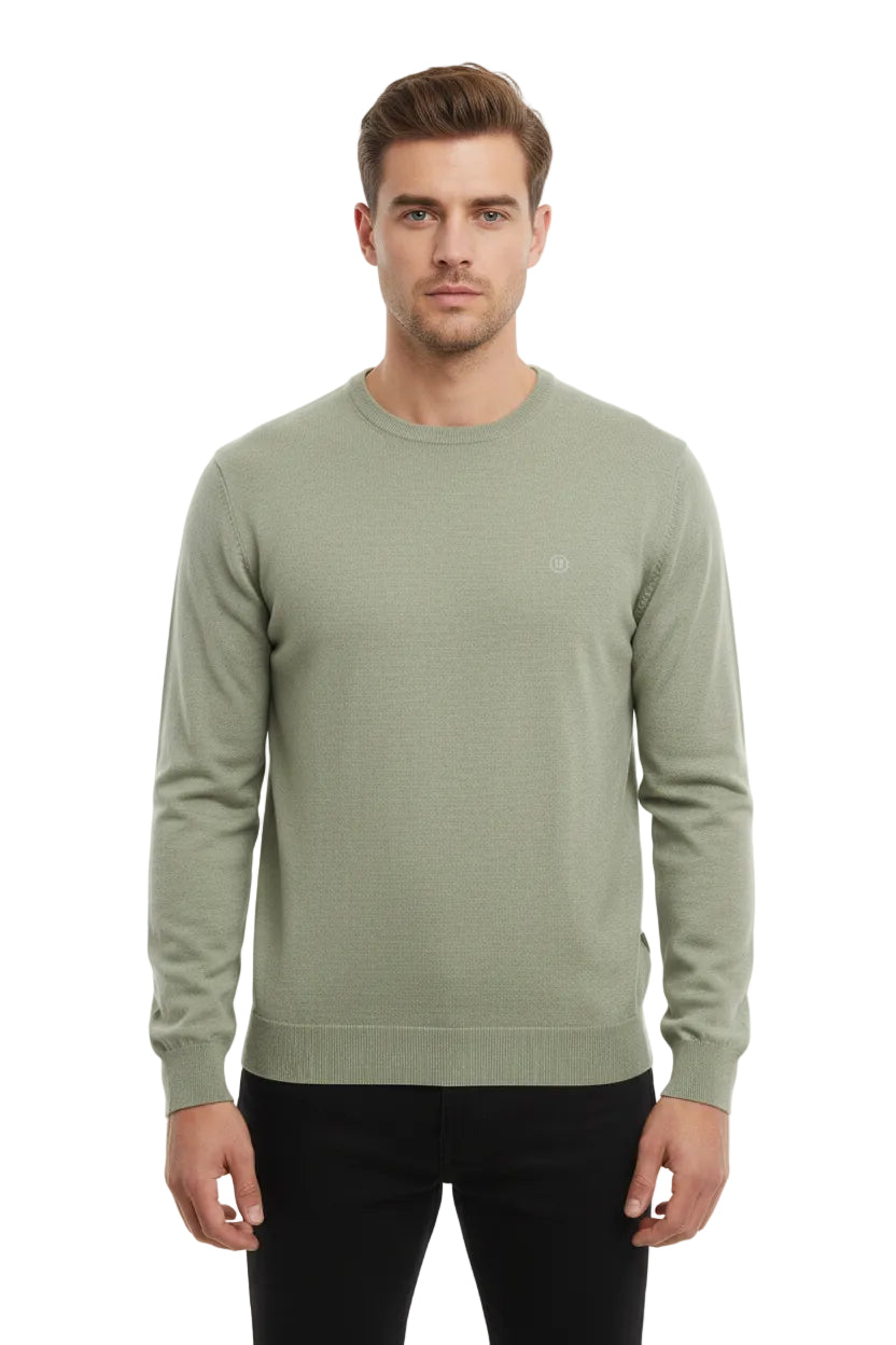 Bugatti Crew Neck Knitted Sweatshirt