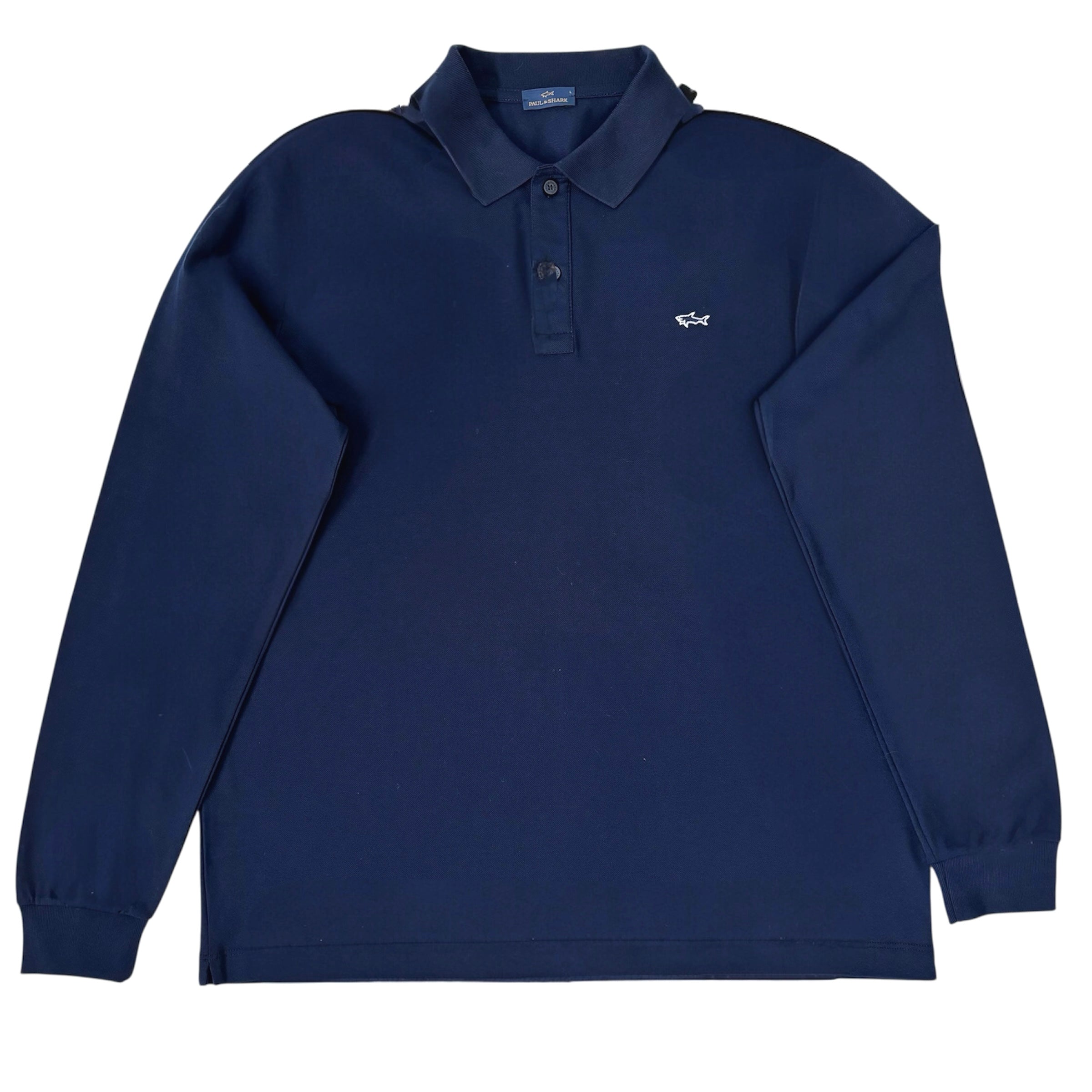 Paul & Shark Regular Fit Long Sleeve Polo Shirt