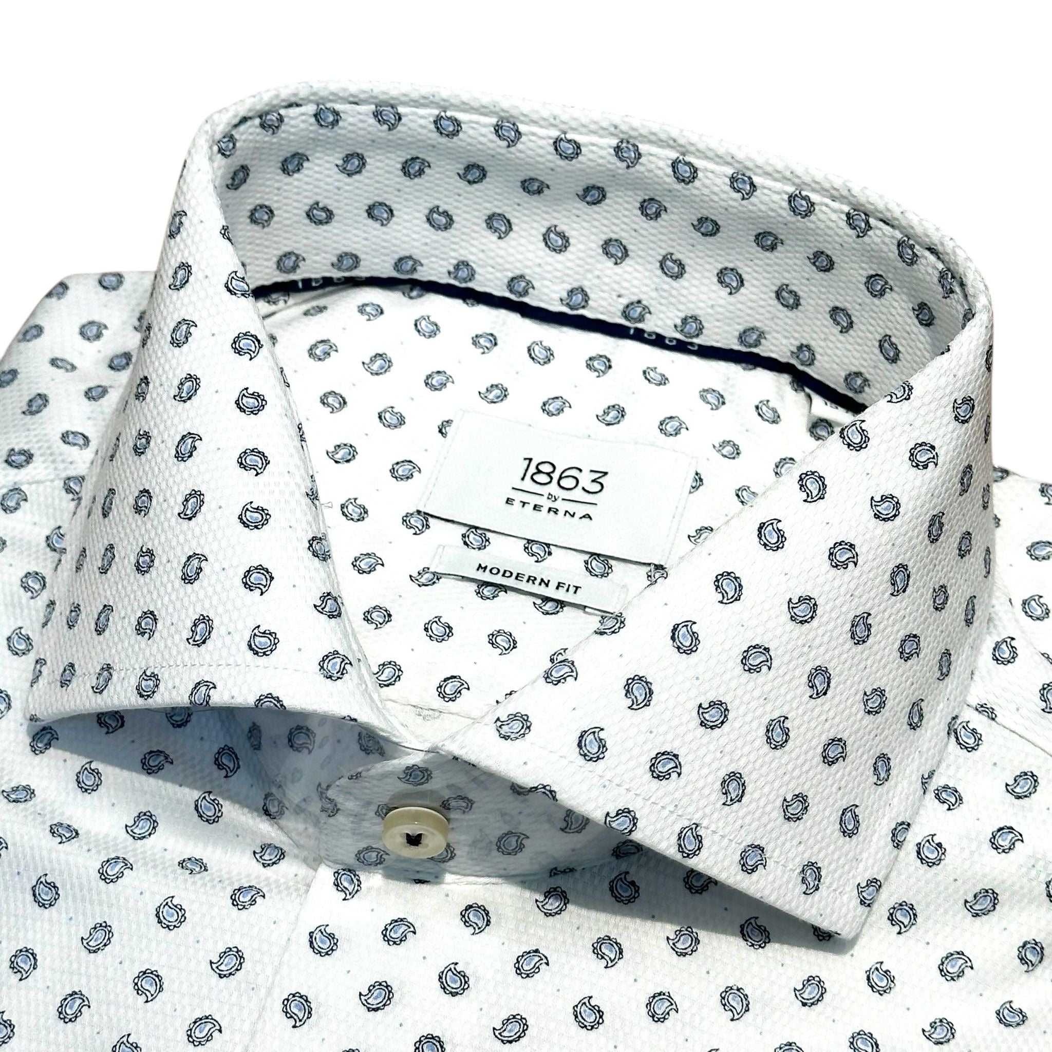 Eterna Regular Fit Long Sleeve Shirt