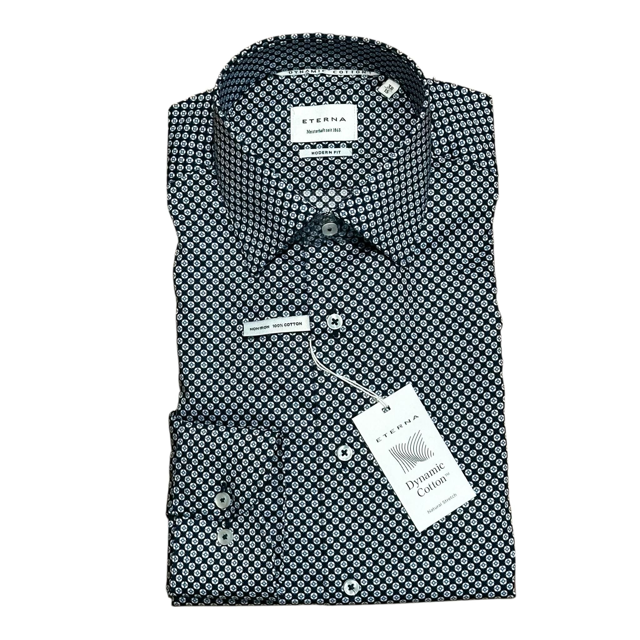 Eterna Regular Fit Long Sleeve Shirt