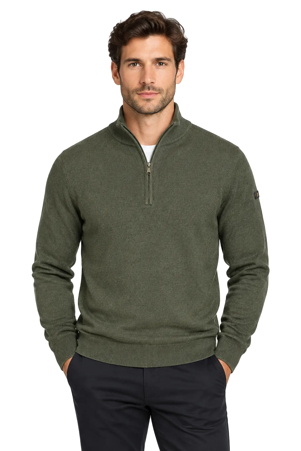 Paul & Shark 1/4 Zip Knitted Sweatshirt