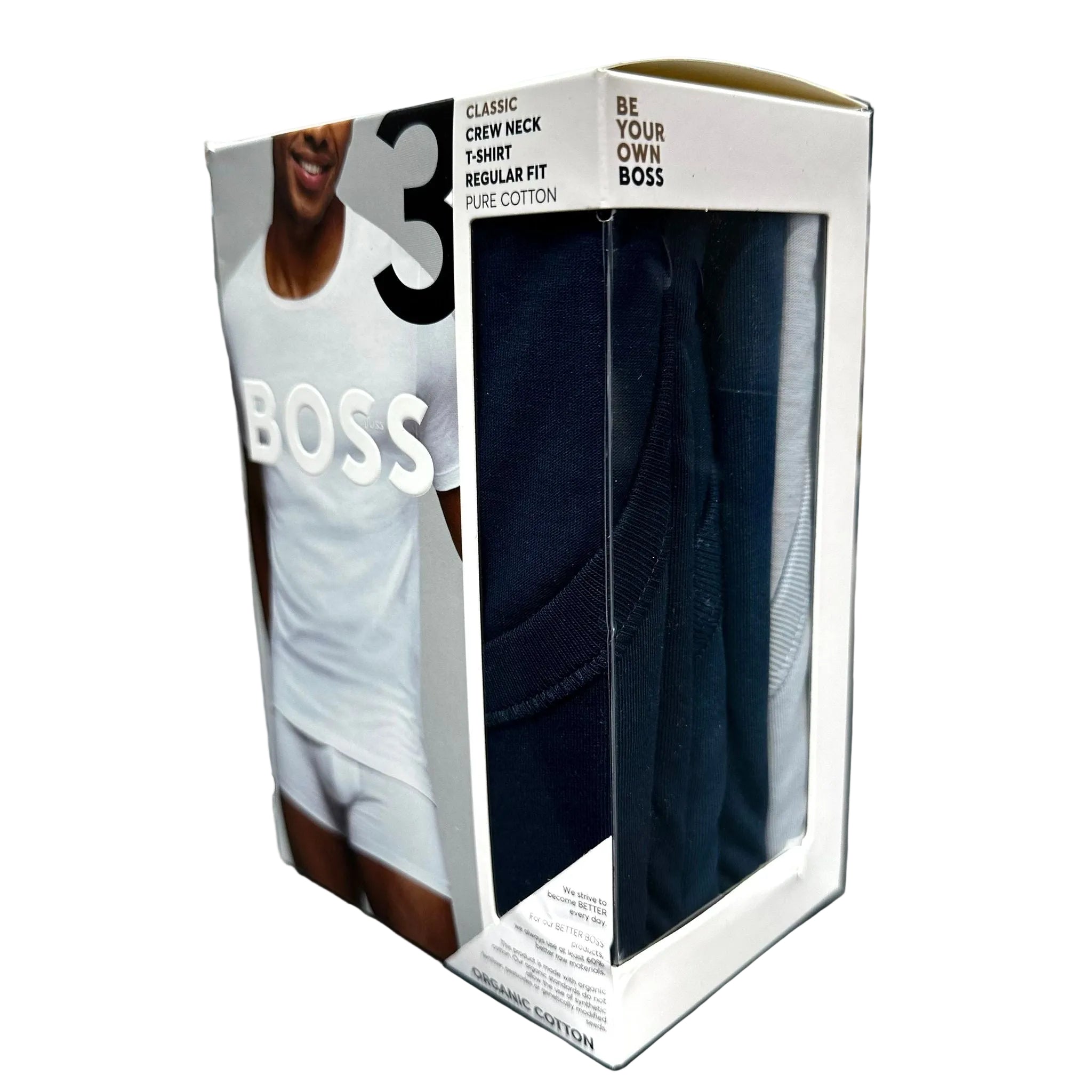 Boss 3 Pack Regular Fit T-Shirts