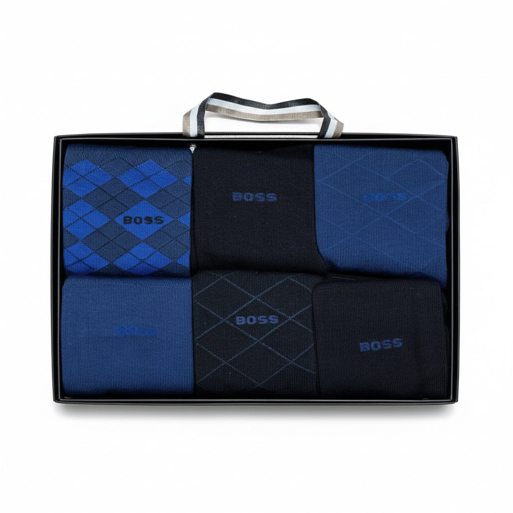 Boss 6 Pack Sock Gift Set