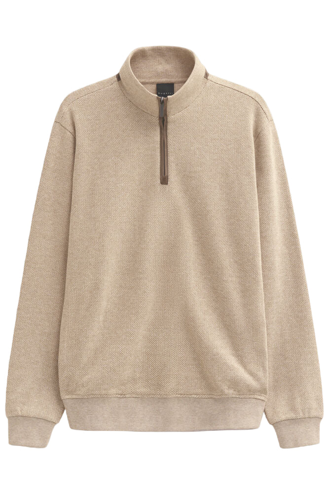 Bugatti Regular Fit 1/4 Zip Knitted Sweatshirt