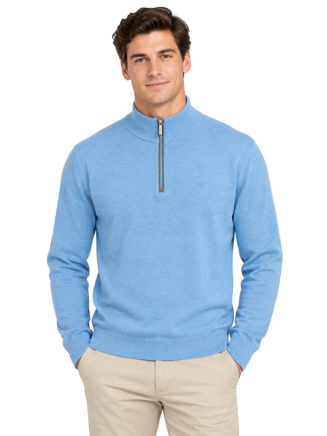 Bugatti 1/4 Zip Knitted Sweatshirt