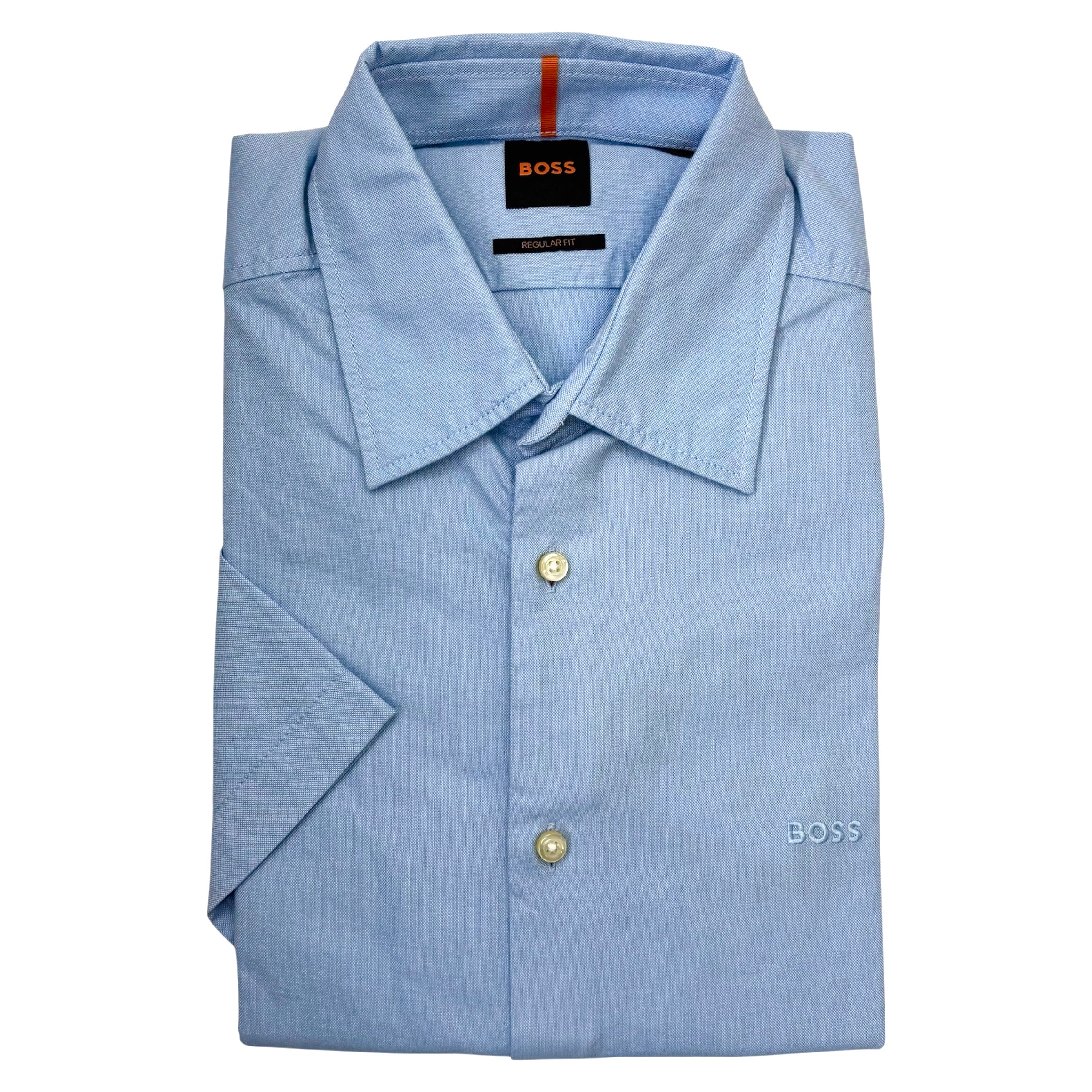 Boss Orange Regular Fit Short Sleeve Shirt