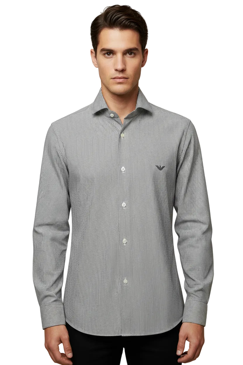 Emporio Armani Regular Fit Long Sleeve Shirt