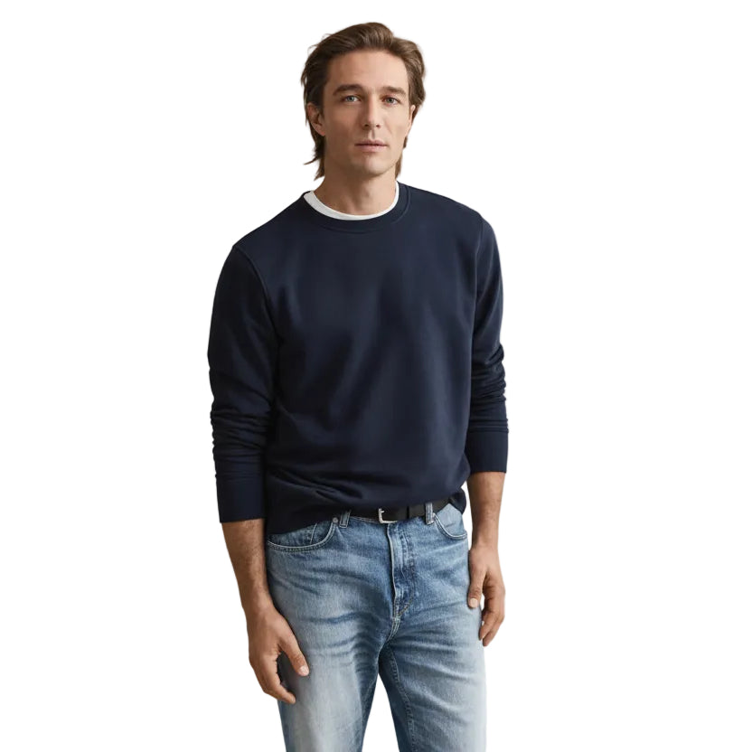 Gant Regular Fit Crew Neck Sweatshirt