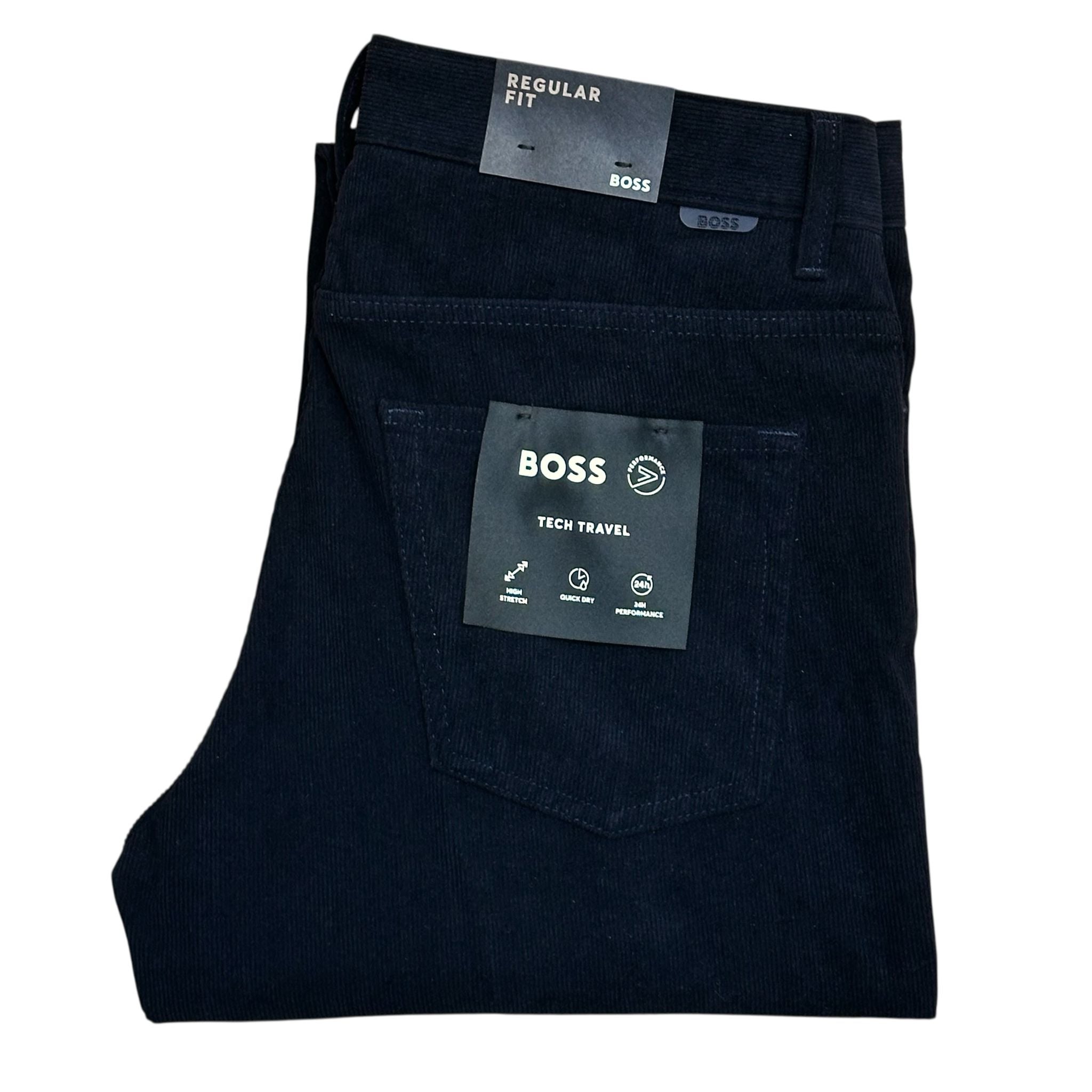 Boss Black Regular Fit Corduroy Jeans
