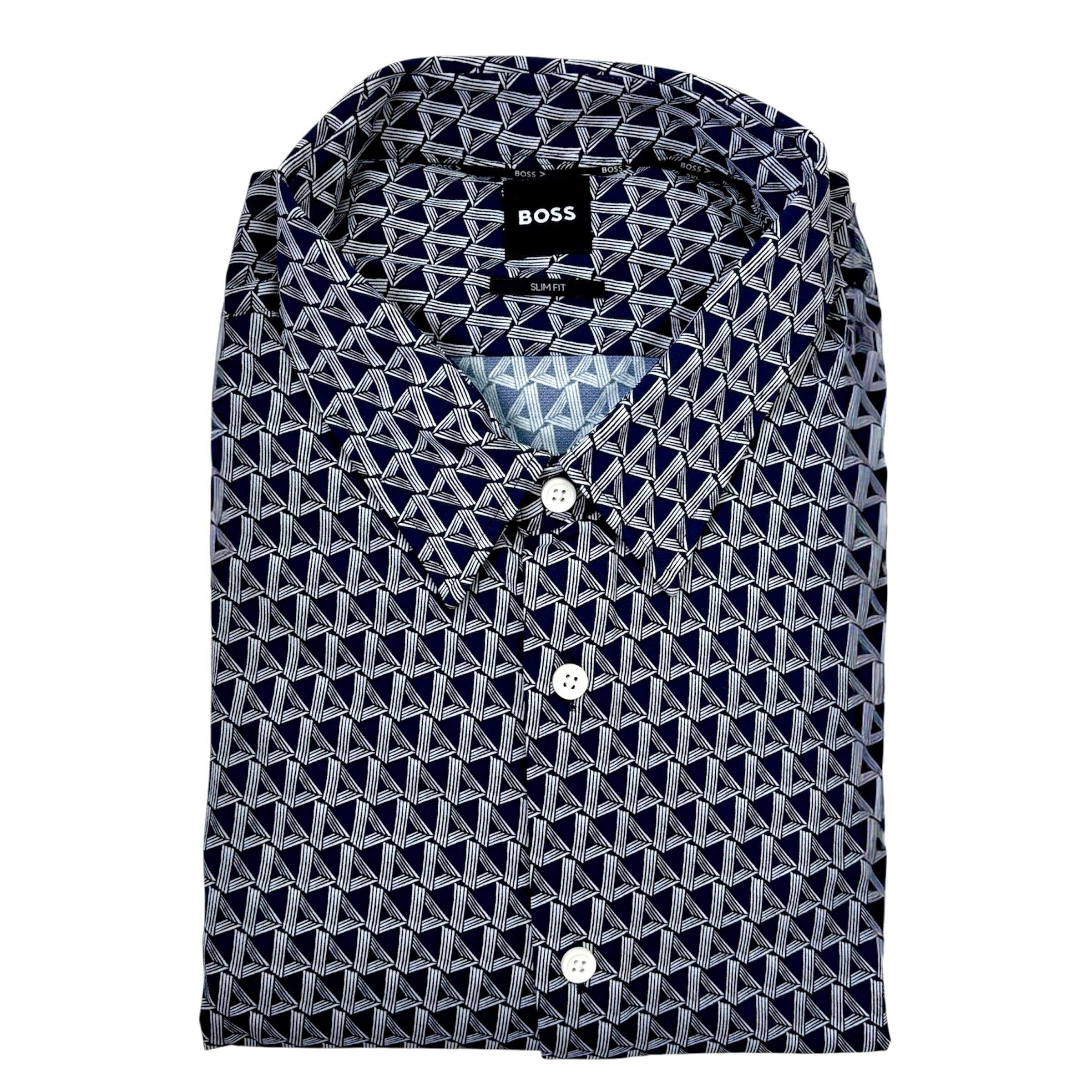 Boss Black Slim Fit Long Sleeve Shirt