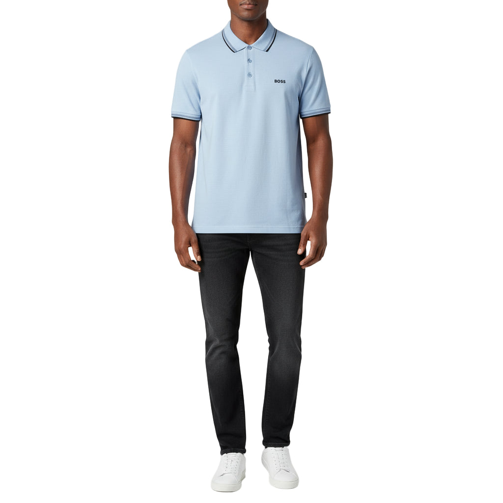 Big & Tall Boss Green Short Sleeve Polo Shirt