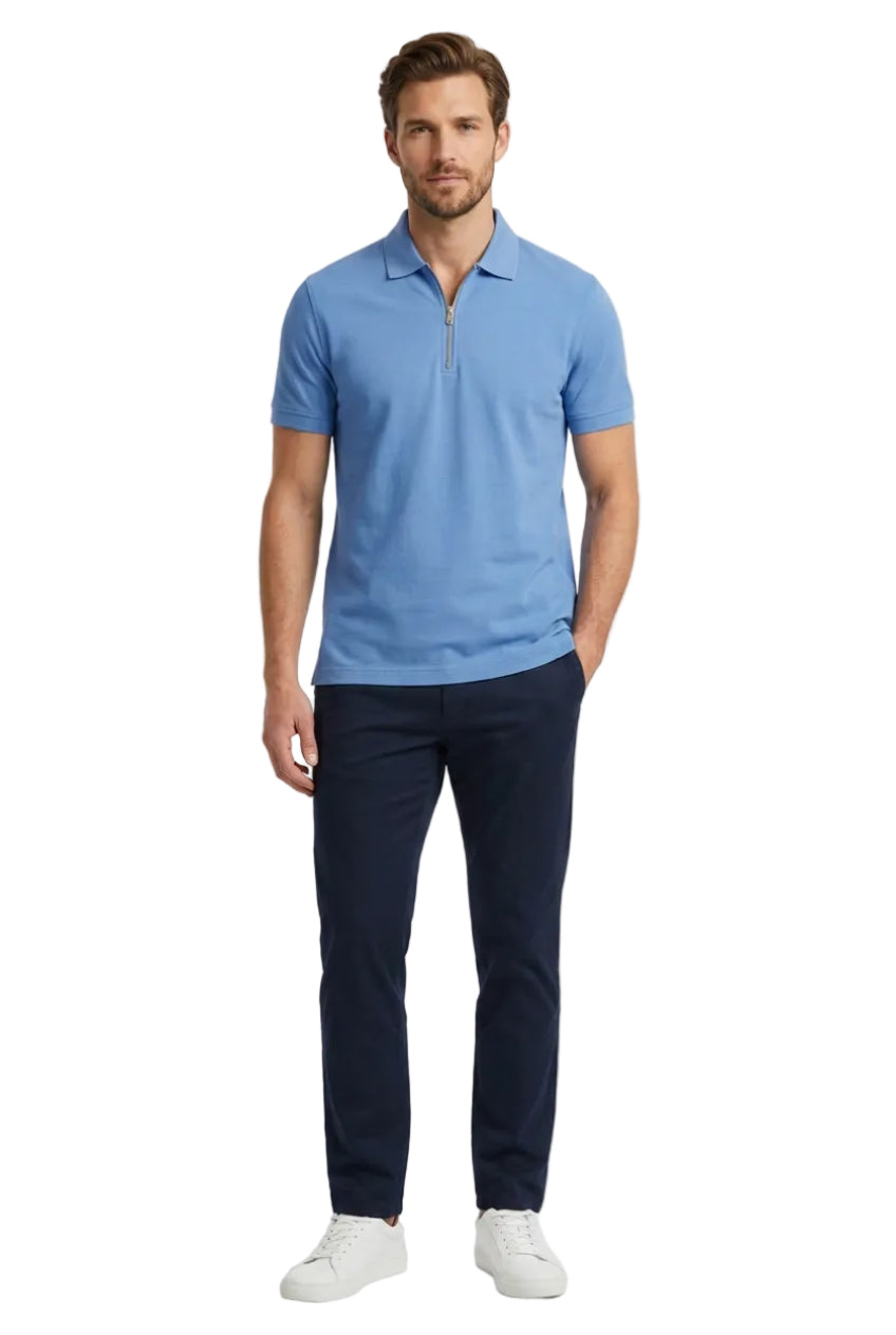 Tommy Hilfiger Slim Fit 1/4 Zip Polo Shirt