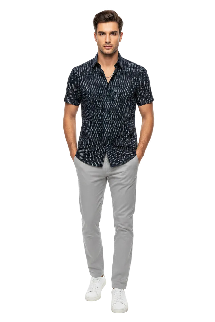 Boss Black Regular Fit Short Sleeve Shirt
