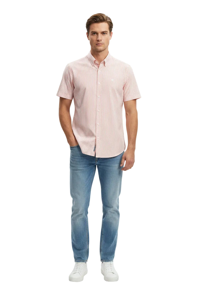 Boss Black Regular Fit Short Sleeve Shirt