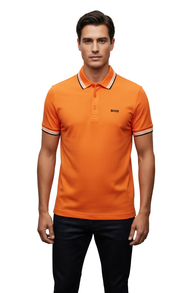 Big & Tall Boss Green Regular Fit Polo Shirt