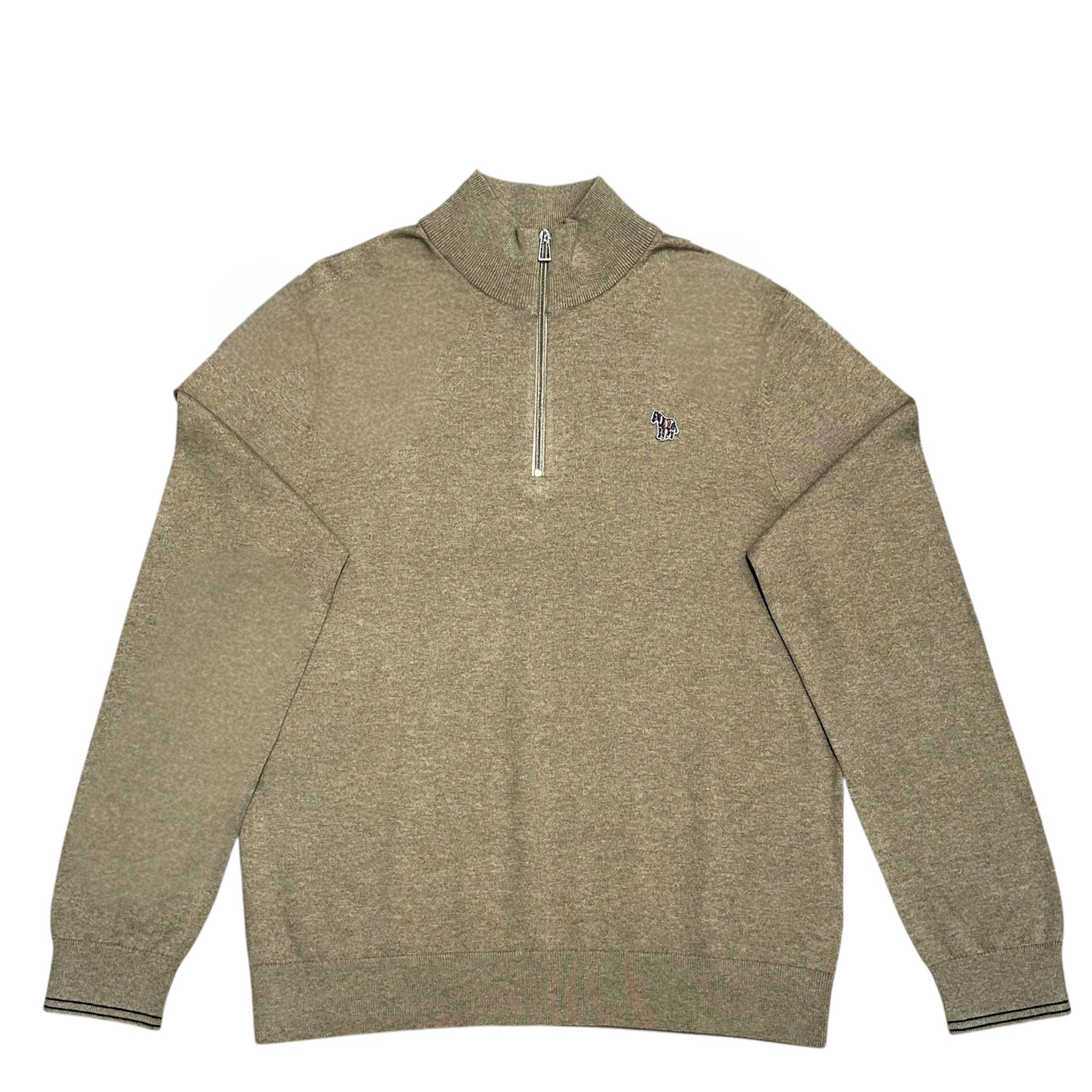 Paul Smith 1/4 Zip Knitted Sweatshirt