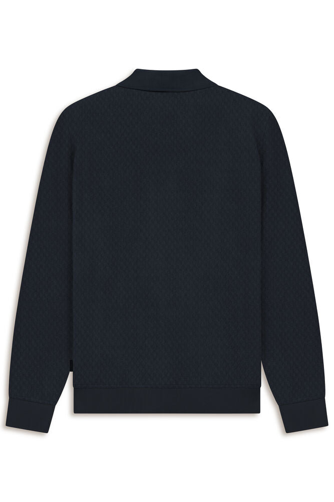 Bugatti Regular Fit Long Sleeve Polo Shirt