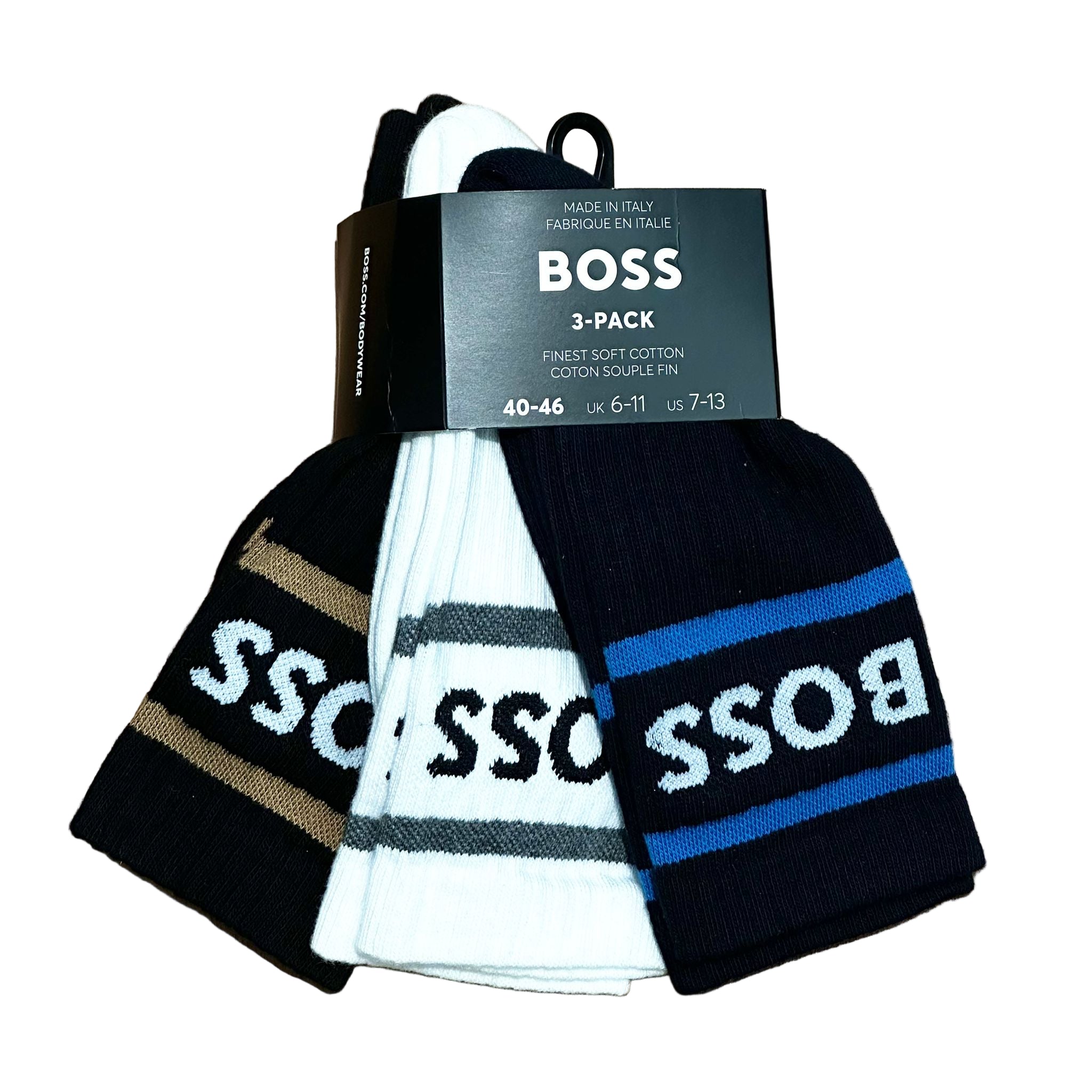 Boss 3 Pack Sport Sock Set
