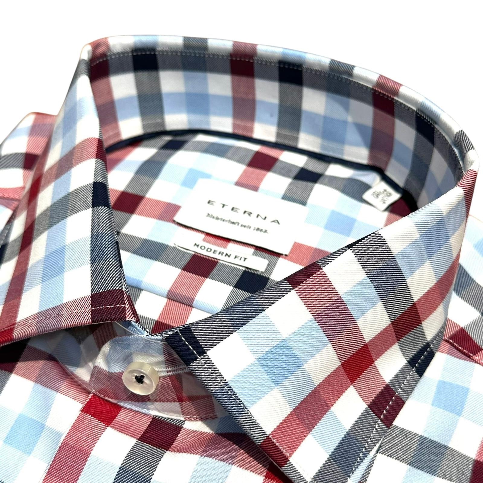 Eterna Regular Fit Short Sleeve Shirt