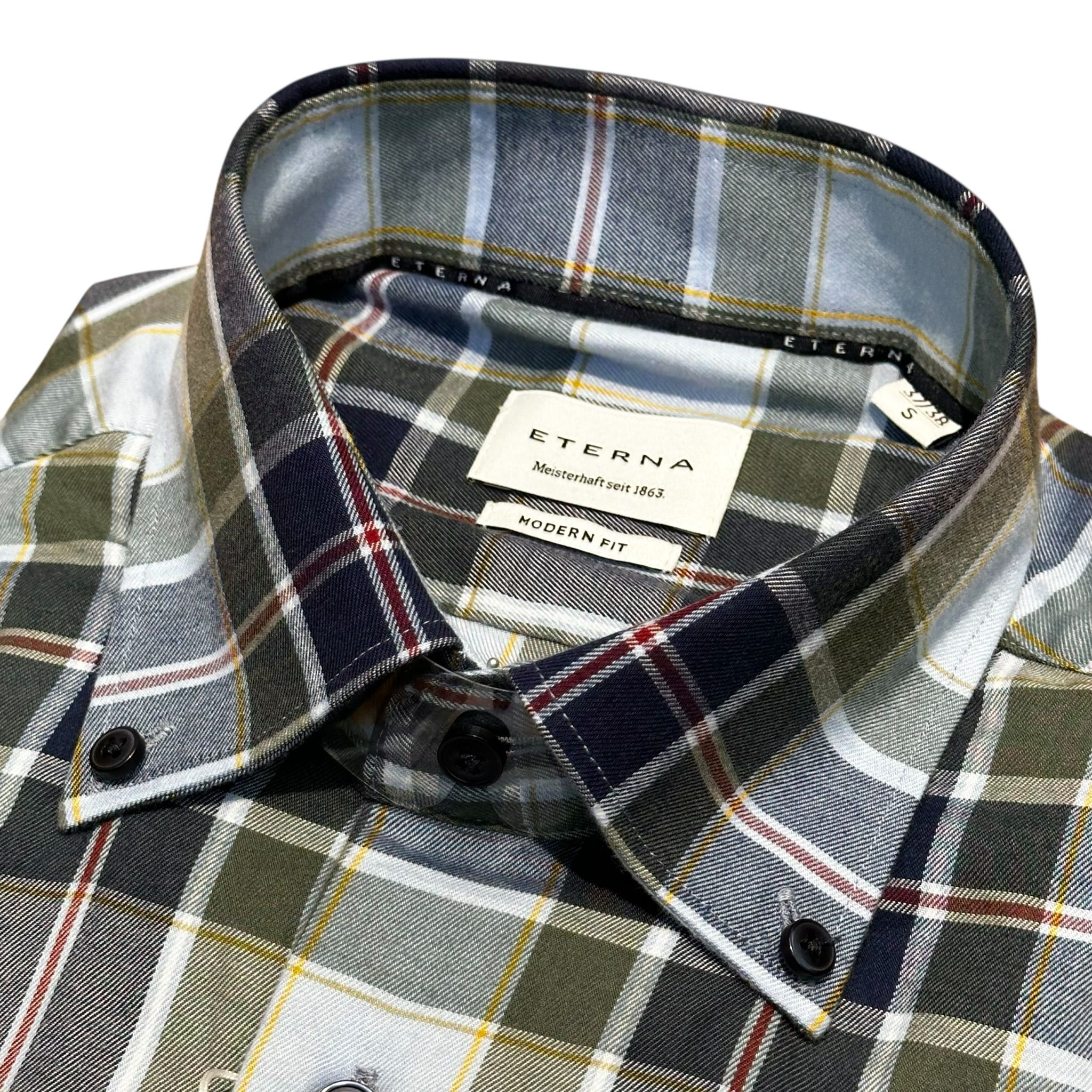 Eterna Regular Fit Long Sleeve Shirt