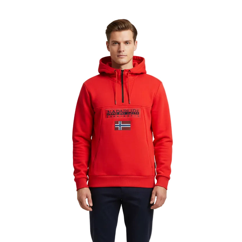 Napapijri Overhead 1/4 Zip Hoodie