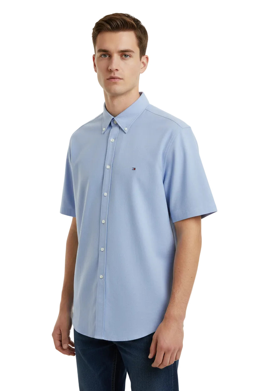 Tommy Hilfiger Slim Fit Knitted Short Sleeve
