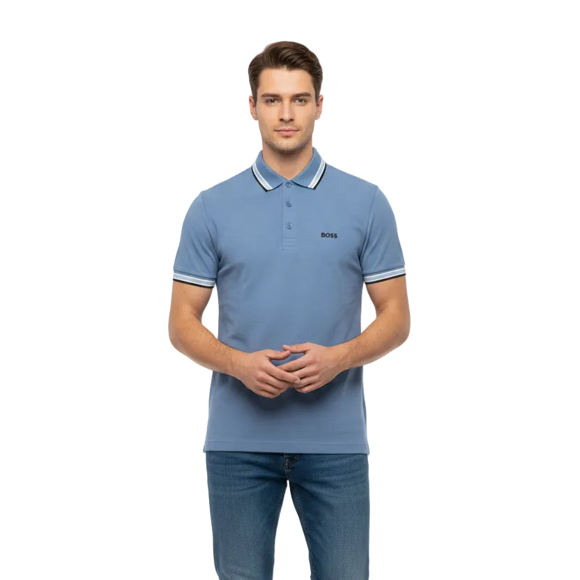 Big & Tall Boss Green Regular Fit Polo Shirt