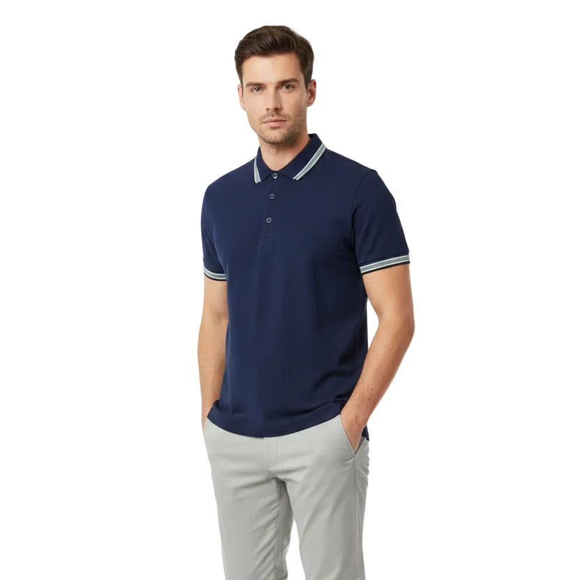 Big & Tall Boss Green Regular Fit Polo Shirt