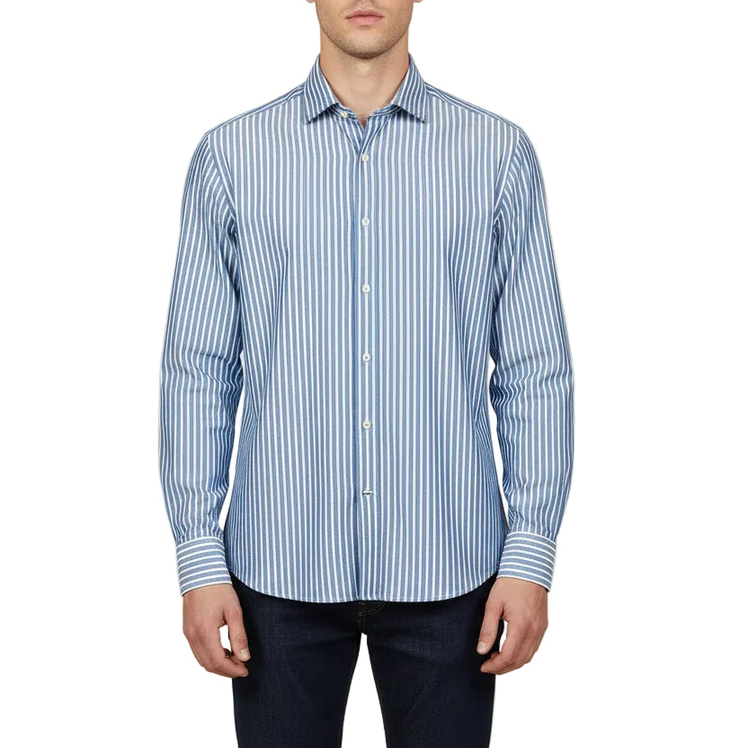 Eterna Regular Fit Long Sleeve Shirt